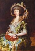 Francisco Jose de Goya Portrait of Senora Bermusezne Kepmasa. oil